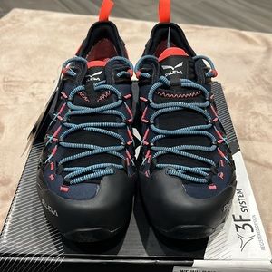 Shoes Salewa Ms Wildfire Edge Gtx M 61375-8669 blue Size USW- 7.5
